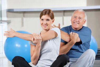 Exercise therapy for osteochondral disease in the lower back