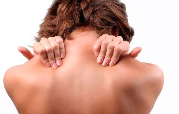 Cervical pain and bone chondrosis
