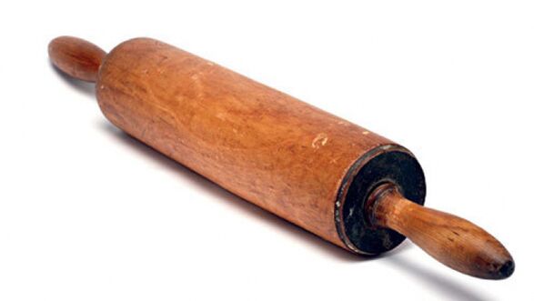 Rolling pin to treat cervical osteochondrosis